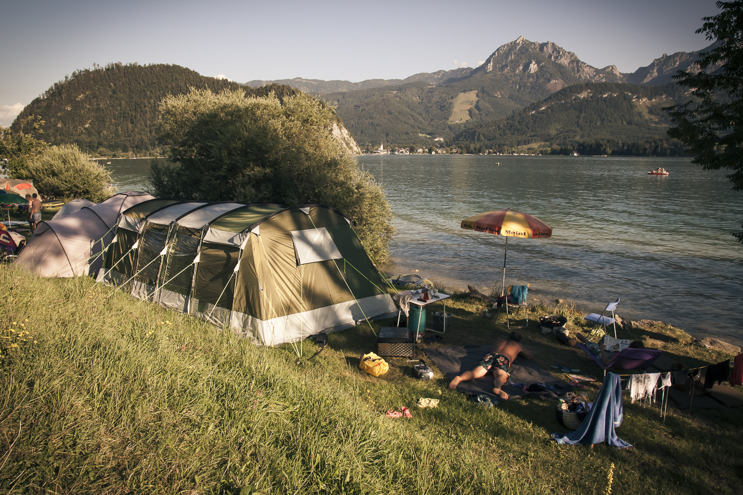 Camping Attersee » Campingplätze